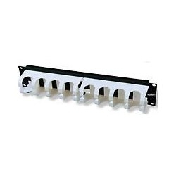 Wiring Blocks; Cable Management Trough Panel 110Connect Series Mount Type: 19" Rack Rack Units: 2 Performance Category: Cat 5e