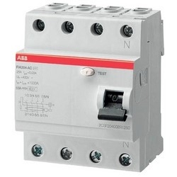 Residual Current Circuit Breaker, Instantaneous, 63 Ampere, 50 to 60 Hertz, 4-Pole, 4.4 Watt Power Loss, 0.07 M Width x 0.069 M Depth x 0.085 M Height