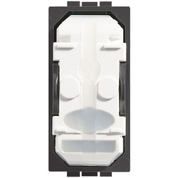 Rocket Switch, 1-Pole, 1-Module, 1-Contact, 250 Volt AC, 16 Ampere, With Cover