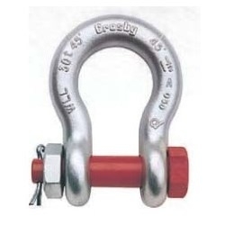 Shackle, Anchor, 85 Ton Working Load, 2-1/2", 69.9 MM Pin, 267 MM Length x 105 MM Width, Self Colored
