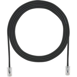 Category 6A Performance Cable, UTP, 28AWG, CM/LSZH, Black, 0.5 Meters