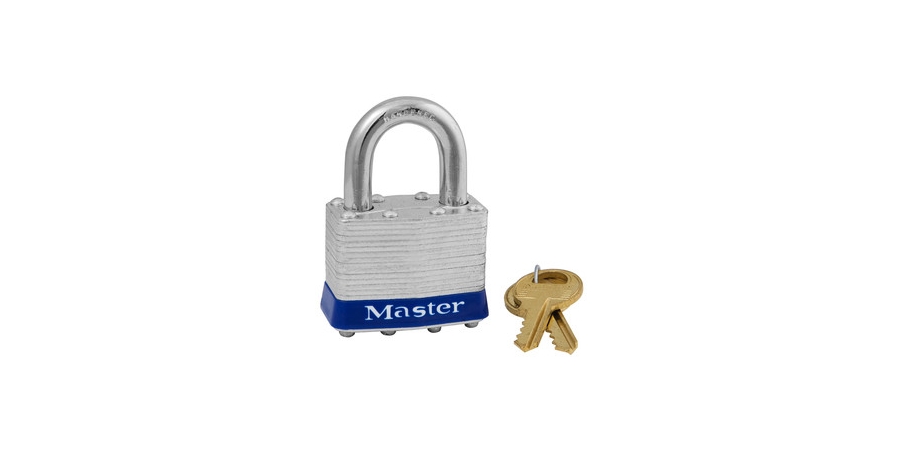 1-3/4 in. (44mm) Wide Laminated Steel Pin Tumbler Padlock