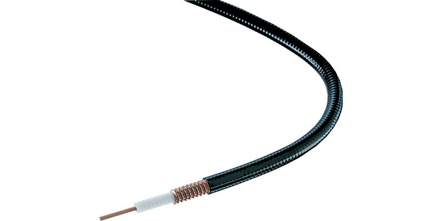 Coaxial Wireless Cable, Corrugated Copper, -40 to 60 C