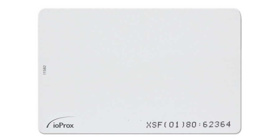 oProx Proximity Cards and Tags, White, Construction ISO-Thin Card