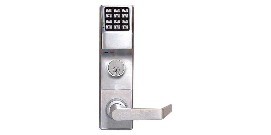 Digital Door Lock Exit Device Trim, Wide Stile and Solid Door Stile ...