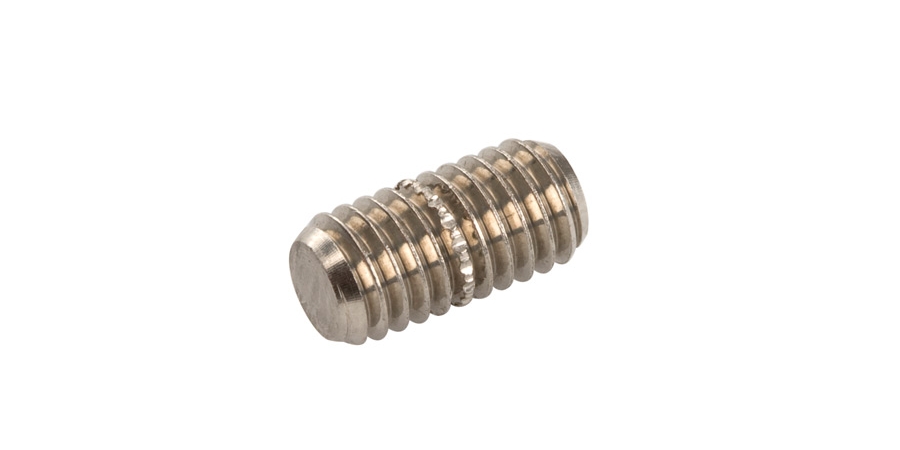 Double-Threaded Stud, 0.47 in. L, 316 Stainless Steel