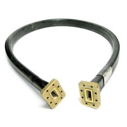 Flexible Twist for WR137, 5.85-8.2 GHz, with interface types CPR137G and UDR70, 1000 mm