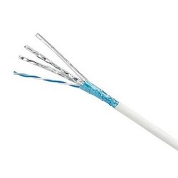CS44Z3 CAT6A F/FTP LSZH       4PR 23AWG WHITE 500M REEL     884041954/16 CPR:DCA