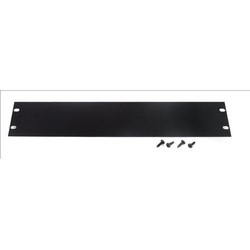 2U Filler Panel, 19 in (482.6 mm) Rack, 16 Gauge Steel