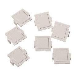M20 Dust Cover for M-Series Faceplates and Outlets, Gray