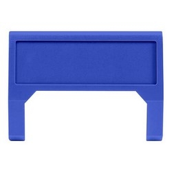 Icon, M60, Blank Information Outlet Icon Insert, Blue
