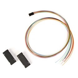 12 Fiber Breakout Kit, Loose Tube, PE, Compatible With LC, LC Keyed, SC And ST Connectors