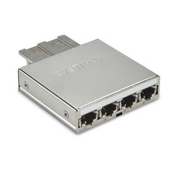 Module, InstaPATCH QUATTRO, 4-port, Category 6/6A