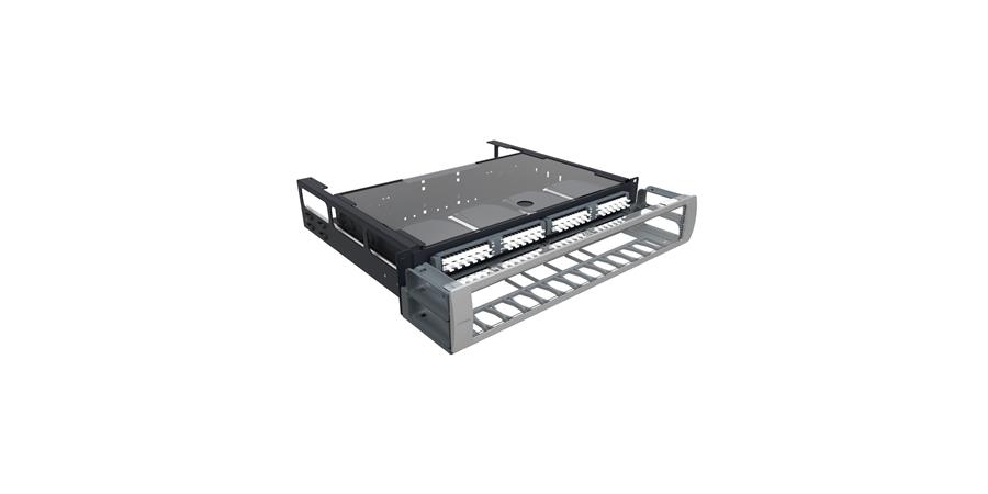 imVision iPatch InstaPATCH Fiber Splice Panel, 96, Black, LC/UPC, WxHxD ...