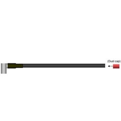 FSJ2-50 SureFlex(TM) Jumper with interface type N Male Right Angle, variable length