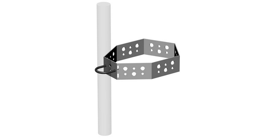 Support Bracket, Hot Dip Galvanized, 11 in. lg, Steel, 15 in. wd