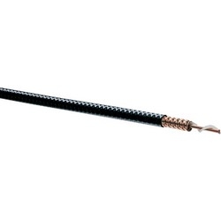 HJ4-50, HELIAX Standard Air Dielectric Coaxial Cable, corrugated copper, 1/2 in, black PE jacket