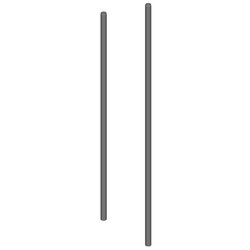Direct Burial Pipe Column, 15 ft 4 in