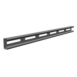 1-5/8 in Slotted Galvanized Square Support Rail, 20 ft