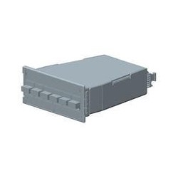 12-F Module MPO To 6 LC Duplex50/125 OM3, Quick-Fit Cassetteflipped