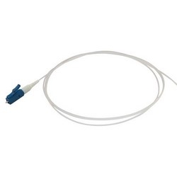 2MT Fiber Optic Pigtail, LC Connector to Open, Tuned, Single-mode OS2 9/125 Fiber