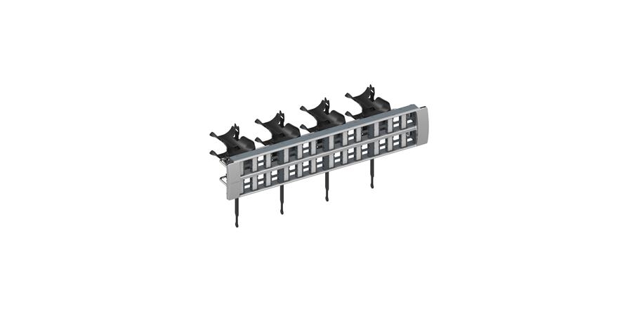 Patch Panel, 360 Evolve, 48-Port Flat, 2U, U/UTP Unshielded, T568A ...