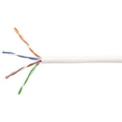 Copper Cable, Category 5e, 4 Pair, UTP, LSZH, 24 AWG Solid, 305 M Pull-box, White