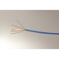 Câble GigaSPEED XL 2071E ETL vérifié de catégorie 6 U/UTP, Plenum, gaine bleue, 4 paires, 1000 pi (305 m) de longueur, boîte WE TOTE