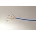 Copper Cable, Category 6, 23 AWG, 4 Pair, Unshielded, UTP, Solid Bare Copper Conductor, FEP/PVC, CMP, Plenum Cable, Blue Jacket, 1000Ft, Boxes