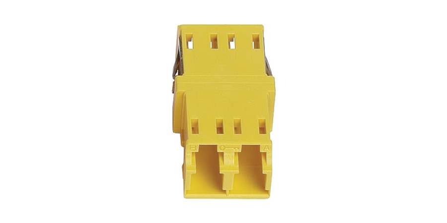Fiber Adapter, Zirconia, Keyed, LC, LC, 2 Ports, Singlemode; Multimode ...