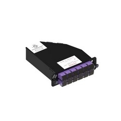 Readypatch Optispeed Keyed Module, 24 LC Ports, Violet