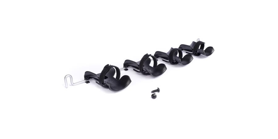 GigaSPEED X10D Rear Cable Management, Clear/Silver, Steel/Thermoplastic ...
