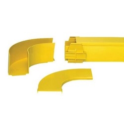 FiberGuide Fiber Management Systems; FiberGuide Product Line System: 2x2 System Elbow Type: Horizontal 90 Number of Junctions: 2