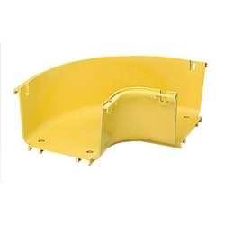 FiberGuide Fiber Management Systems; FiberGuide Product Line System: 4x6 System Elbow Type: Horizontal 90 Number of Junctions: 2