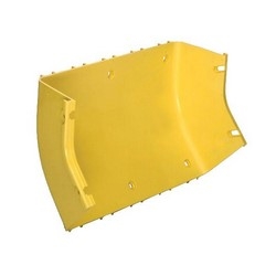 4&quot; X 12&quot; 45 Deg Up Elbow, 2 Junctions, Fiberguide,Yellow