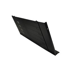 EziBlank eXtension is the extension bracket with magnetic mounting base that is installed on top of the rack to stop exhaust air reticulation to the cold aisle or as air baffle to direct more cooled air vented through overhead air diffuser to equipment  .