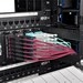 MTP/MPO Multimode Patch Cable, 12 Fiber, 40/100 GbE, 40/100GBASE-SR4, OM4 Plenum-Rated (F/F), Push/Pull Tab, Magenta, 3 m (9.8 ft.)