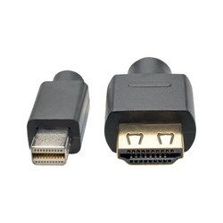 Mini DisplayPort 1.2a to HDMI Active Adapter Cable with Gripping HDMI Plug, HDMI 2.0, HDCP 2.2, 4K x 2K @ 60 Hz (M/M), 10 ft.