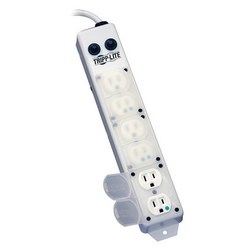 Tripp Lite Medical Grade Power Strip for Patient Care Vicinity， 6