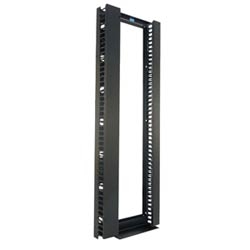 Global Standard Pack; Std Rack 19"W x 7’H; Black; UL Listed with (1) 3.65" GVCS and a Anchor Kit for concrete floor