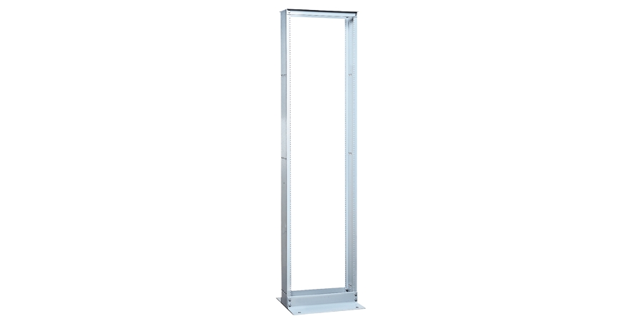 Standard Rack,Black,84 in. Ht,Aluminum,19 in. Wd Mount,2-Post Rack,45U ...