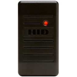 Proximity Card Reader, 3" Read Range, 125 Kilohertz, 00 Configuration, 5 to 16 Volt DC, 3.14" Length x 1.72" Width x 0.66" Height, Polycarbonate, Classic Black, With Long Pigtail