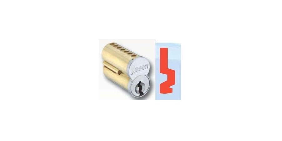 Door Lock Cylinder, Uncombinated Keying, FB Keyway