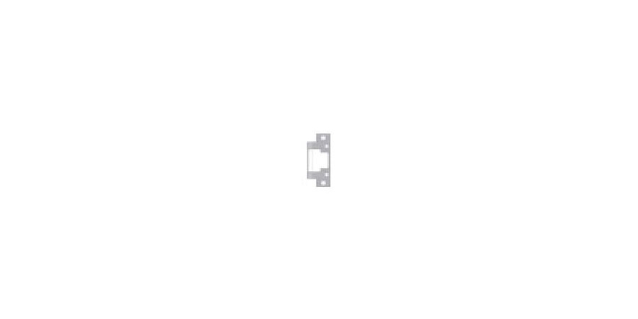 Extended Lip Faceplate, 1-1/4 in. W, 4-7/8 in. L, Hollow Metal, US10B ...