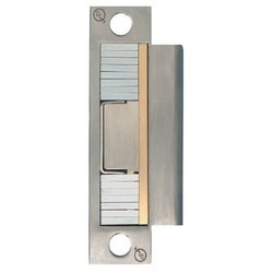Mortise Unlatch Strike, Electrical, 12 Volt DC, 700 Milliampere, -20 to 125 Deg F, 4-7/8&quot; Cutout