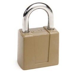 CCL SECURITY 66 PADLOCK 1-1/2" HARDENED STEEL SHACKLE HEAVY PRESSURE CAST BODY