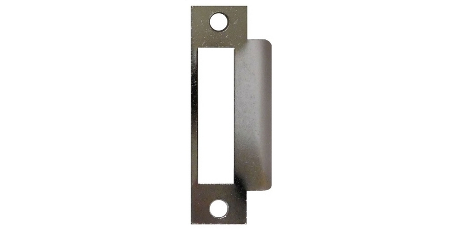 Mortise Lock Strike, Satin Stainless Steel, ANSI Strike