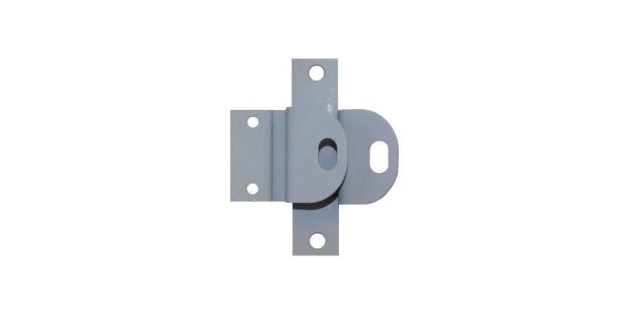Door Temporary Lock, Prime-Coated, Latch Face: Faceplate 1-1/8 x 2-1/4 ...