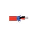 Multi-Pair Cable, 1 Pair, 22 AWG, 7x30 Strands, Tinned Copper, Twisted Pair, FEP Insulation, FEP Jacket