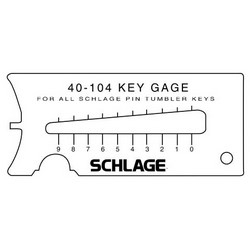 Schlage Co. 40-227 L-Series Template